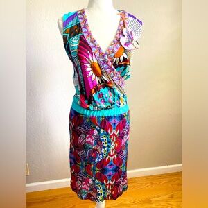 Custo Barcelona NWT sequin flapper dress